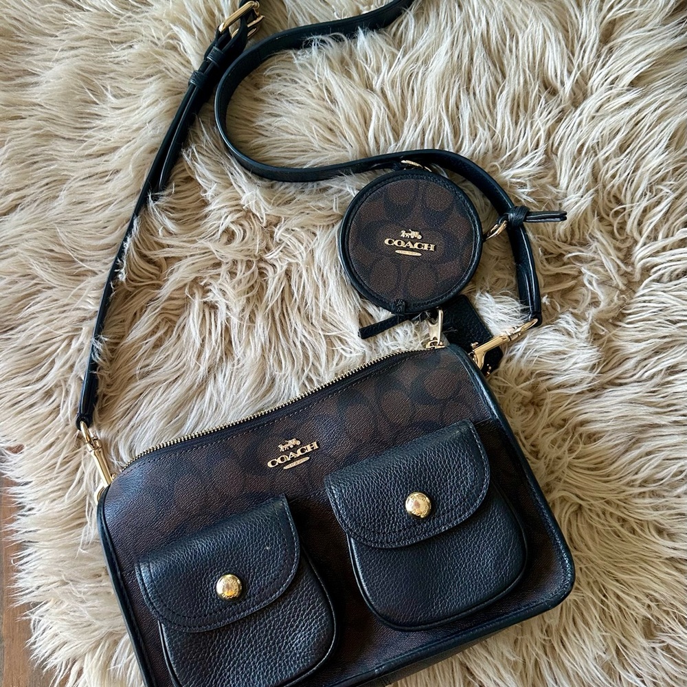 Coach Pennie Crossbody Bag with Coin Purse